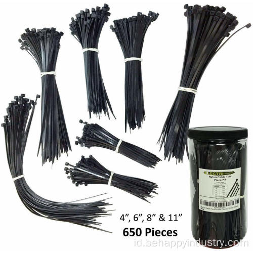 Warna hitam kabel nilon